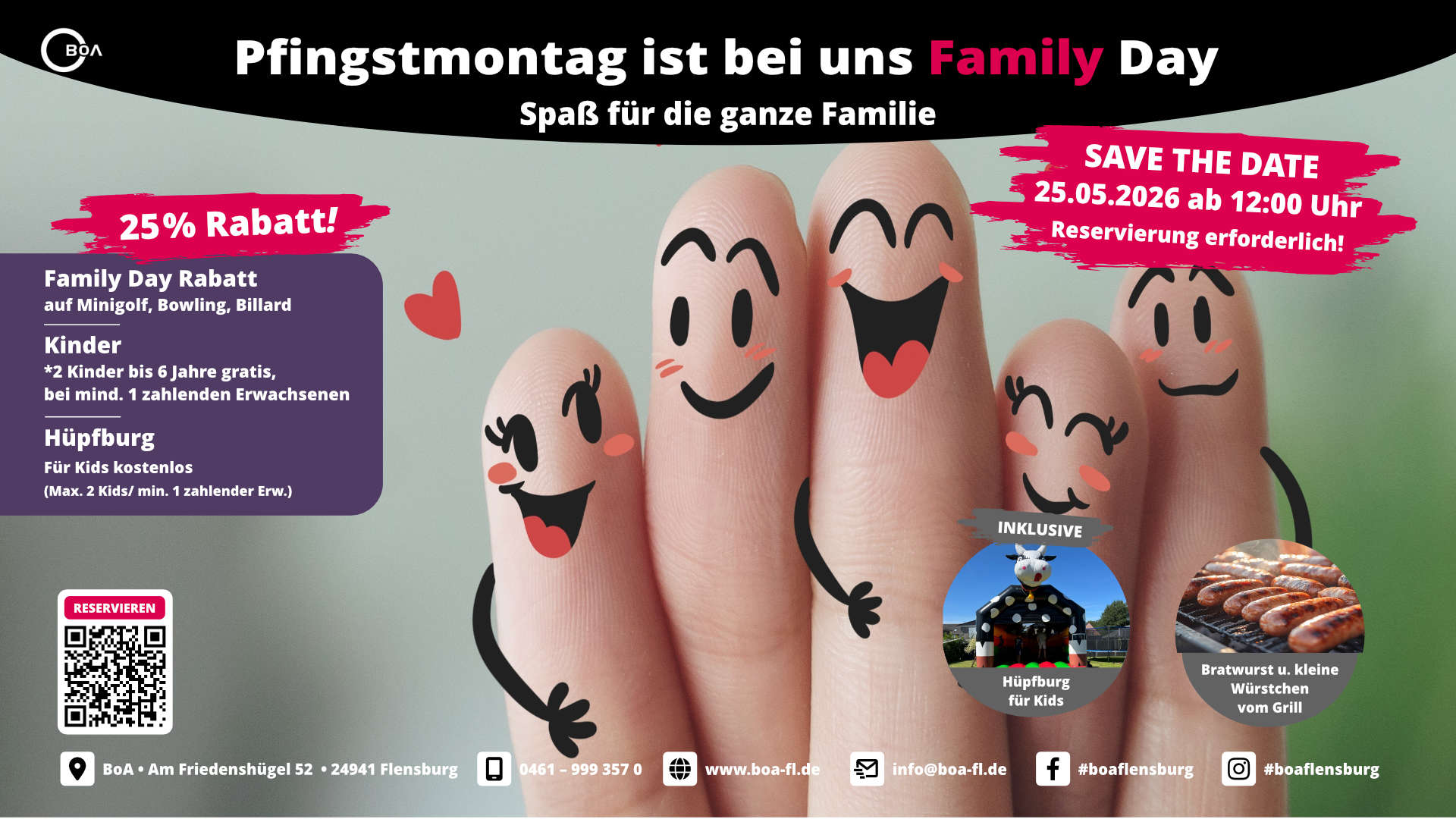 BoA Flensburg - Family Day Paket 25.05.2026
