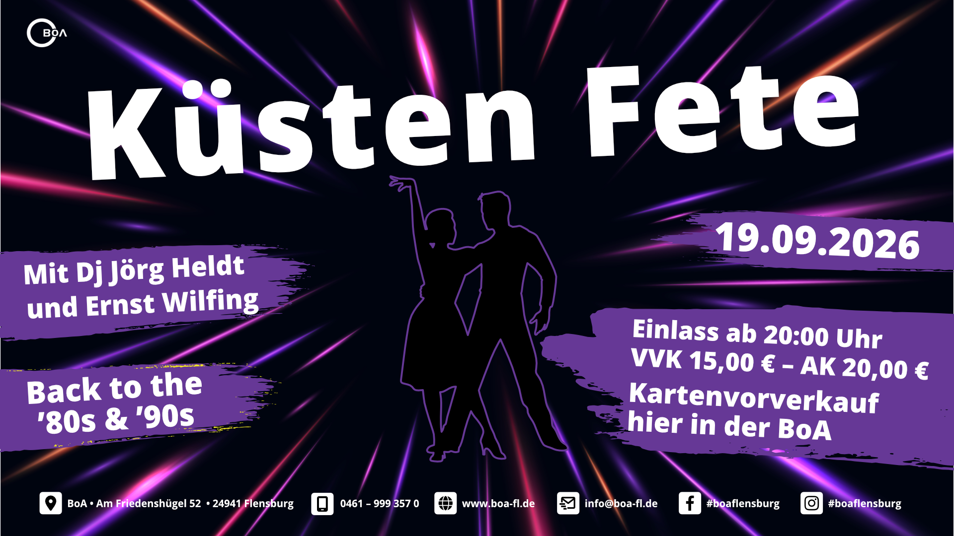 BoA Küstenfete 19.09.2026