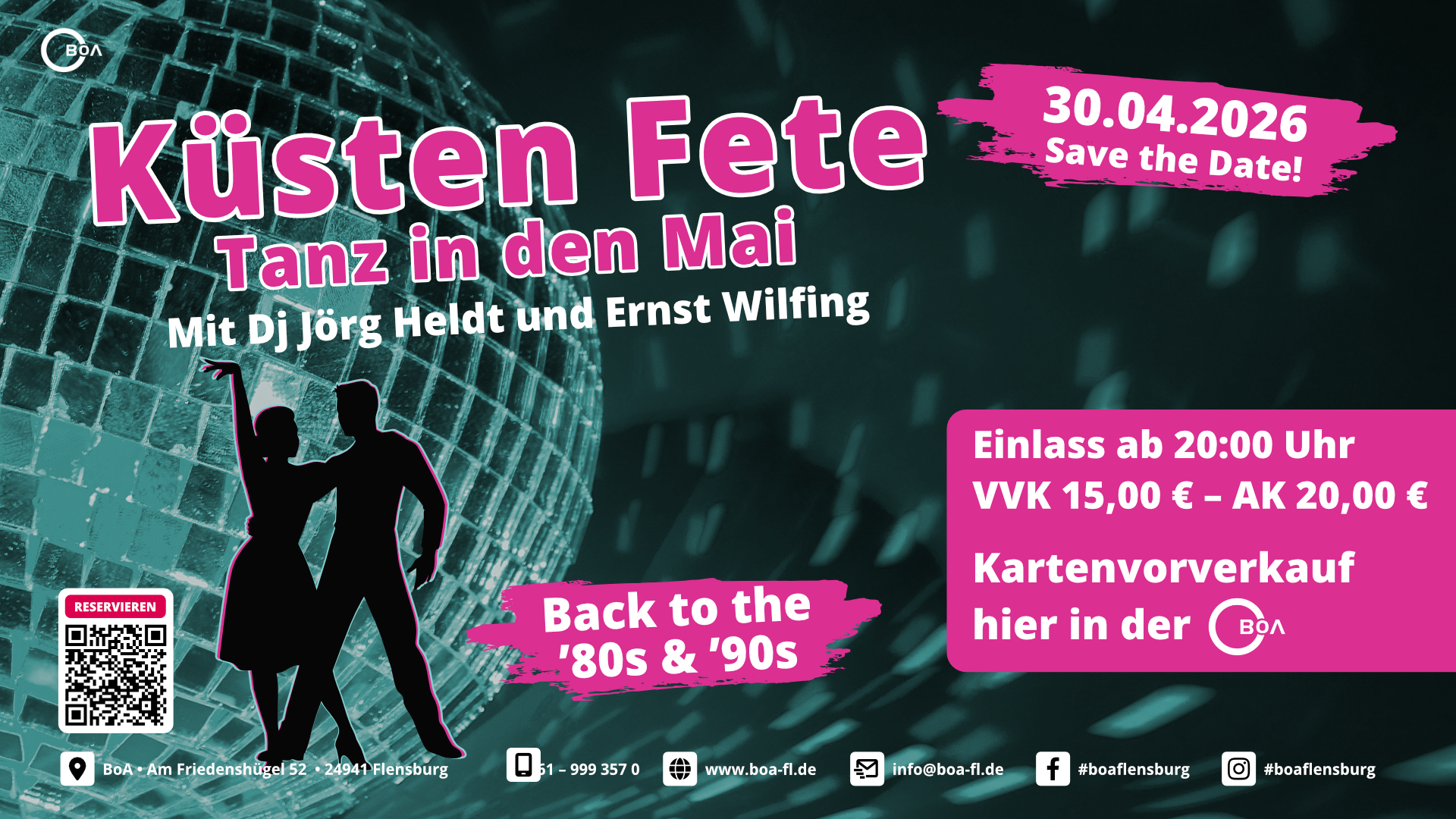 BoA Küstenfete 30.04.2026