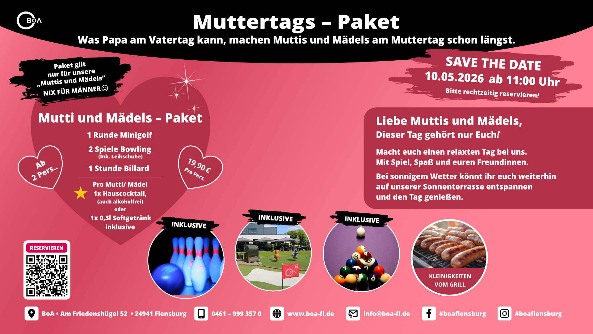 BoA Flensburg - Muttertags Paket 10.05.2026