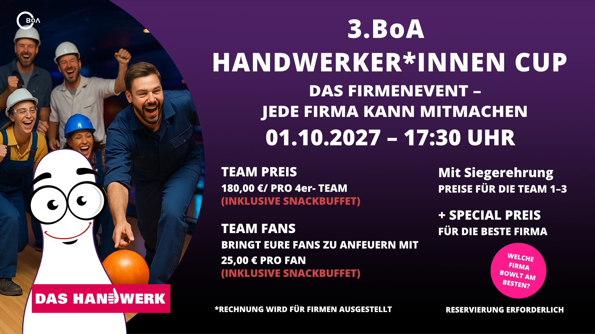 BoA Flensburg - Handerker Cup 01.10.2027